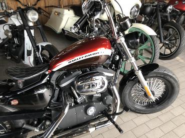 Preview: Frontfender Harley Sporster für 16“ mit 130er Custom Softail Uni