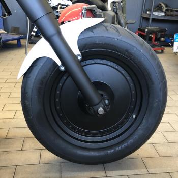 Preview: Frontfender Harley für 130-140er Softail Slim FatBoy Heritage Sporster Custom