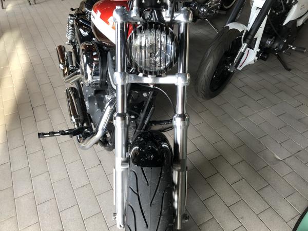 Frontfender Harley Sporster für 16“ mit 130er Custom Softail Uni