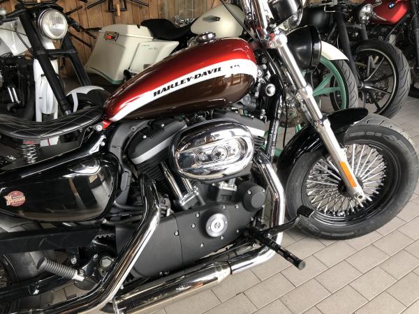 Frontfender Harley Sporster für 16“ mit 130er Custom Softail Uni