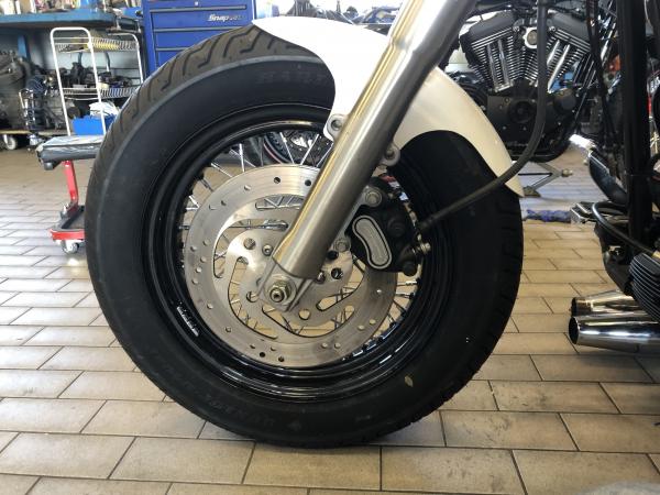 Frontfender Harley Sporster Custom FatBoy Softail Heritage Slim Custom