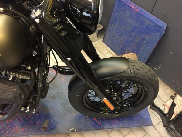Frontfender Harley für 130-140er Softail Slim FatBoy Heritage Sporster Custom
